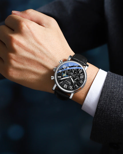 Multifunctional Mens Business Moon Phase