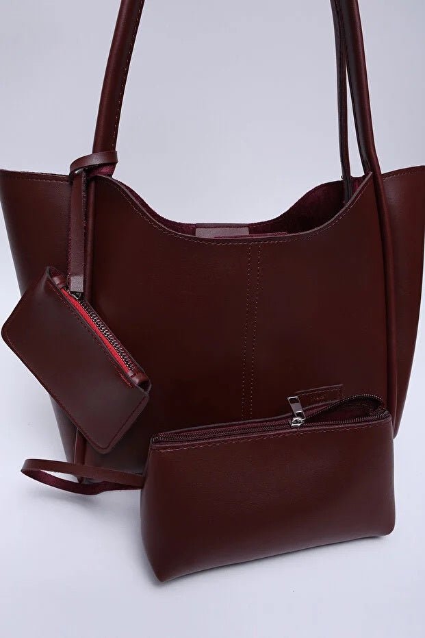 Burgundy  Bag - gaviara
