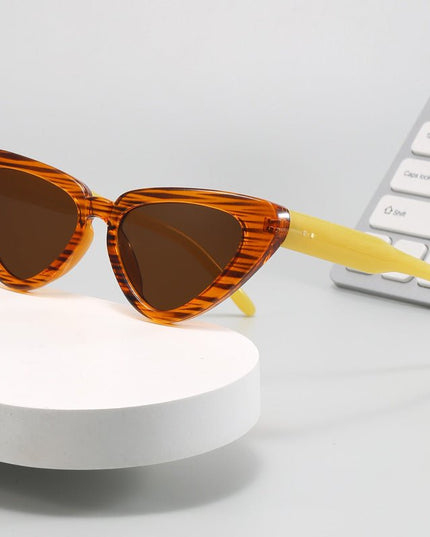 Cat-eye Triangular Sunglasses