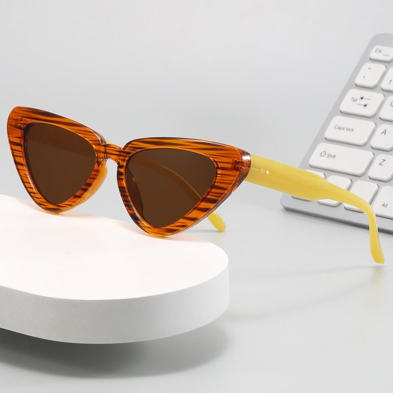 Cat-eye Triangular Sunglasses