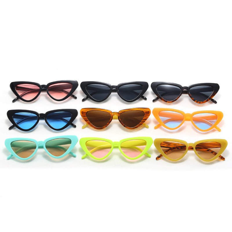 Cat-eye Triangular Sunglasses