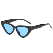 Black Frame Blue Lens
