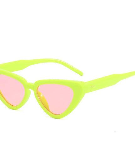 Cat-eye Triangular Sunglasses