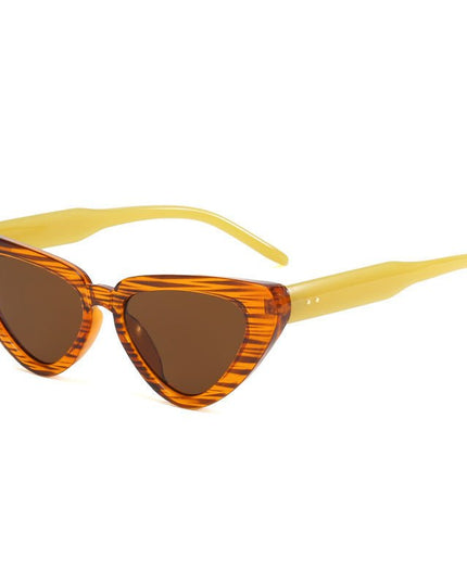 Cat-eye Triangular Sunglasses
