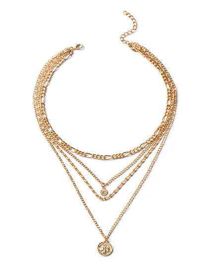 Chunky Gold Necklace For Women