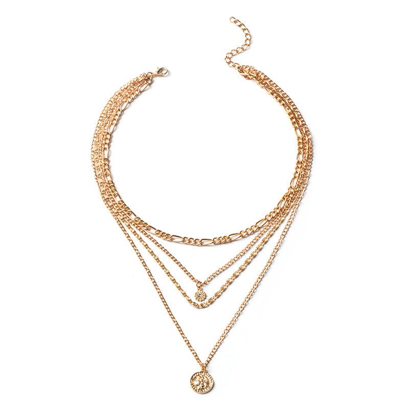 Chunky Gold Necklace For Women