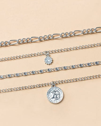 Chunky Gold Necklace For Women