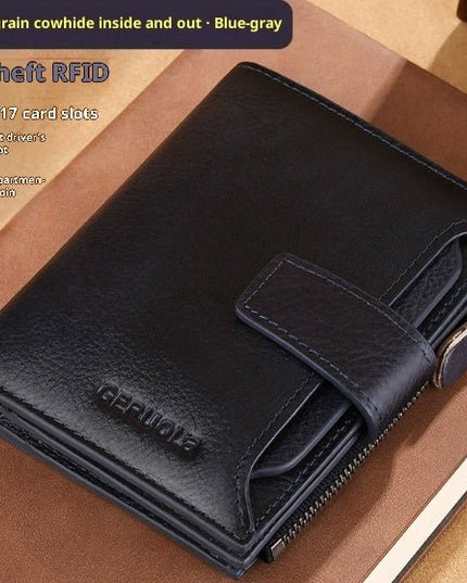 Classic Leather Card Wallet - gaviara
