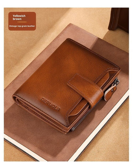 Classic Leather Card Wallet - gaviara