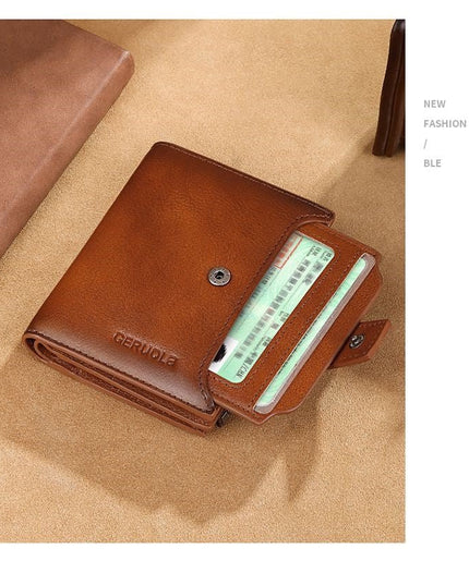 Classic Leather Card Wallet - gaviara