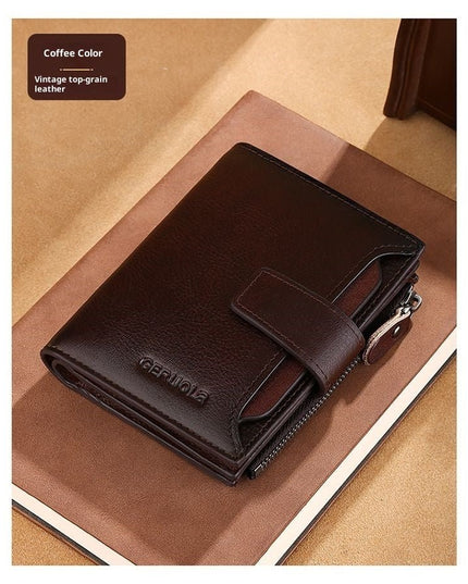 Classic Leather Card Wallet - gaviara