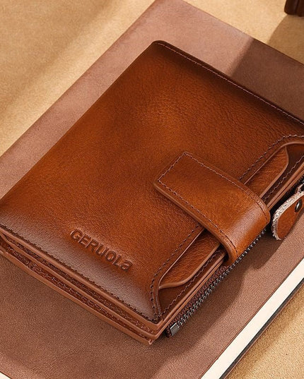 Classic Leather Card Wallet - gaviara