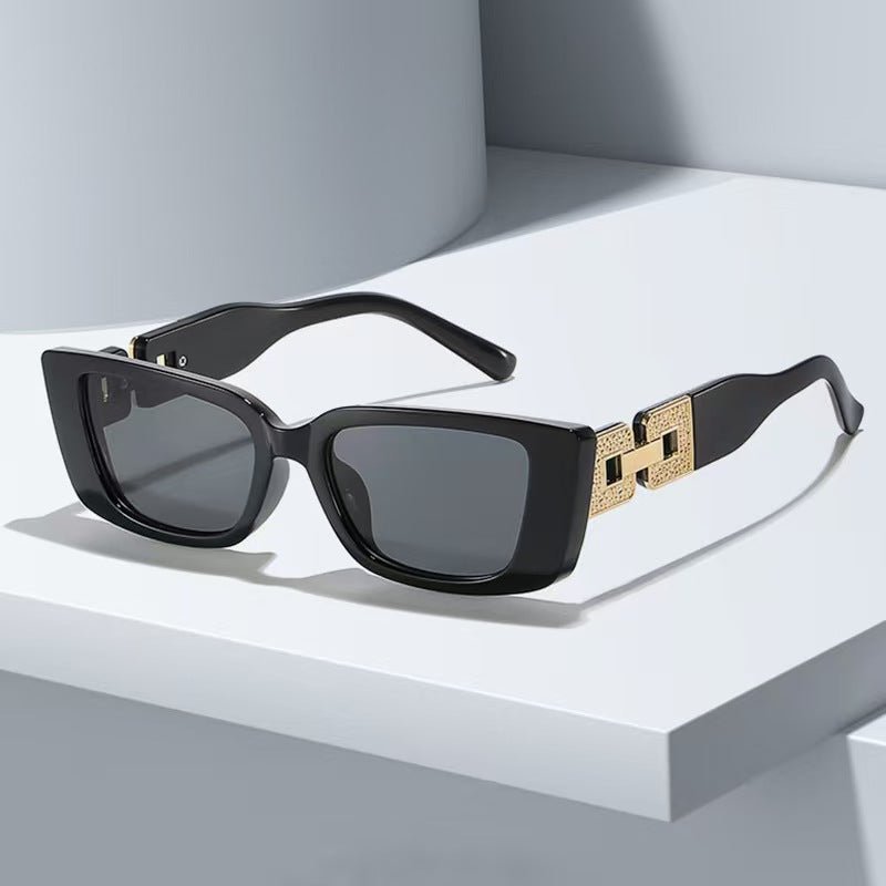 Diamond-Chain Square Sunglasses - gaviara