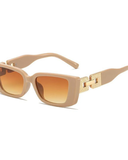 Diamond-Chain Square Sunglasses - gaviara
