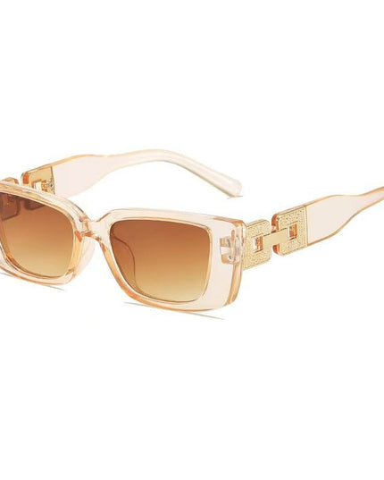 Diamond-Chain Square Sunglasses - gaviara