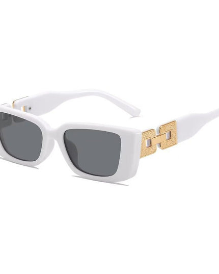 Diamond-Chain Square Sunglasses - gaviara