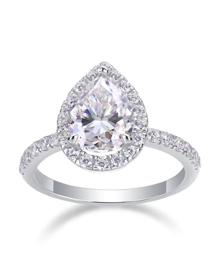 Diamond-Tested Moissanite Ring - gaviara