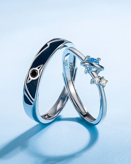 Dream Planet Couple Rings - gaviara