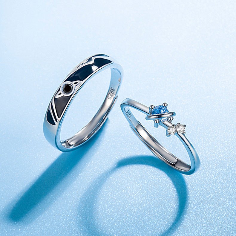 Dream Planet Couple Rings - gaviara
