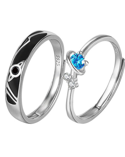 Dream Planet Couple Rings - gaviara