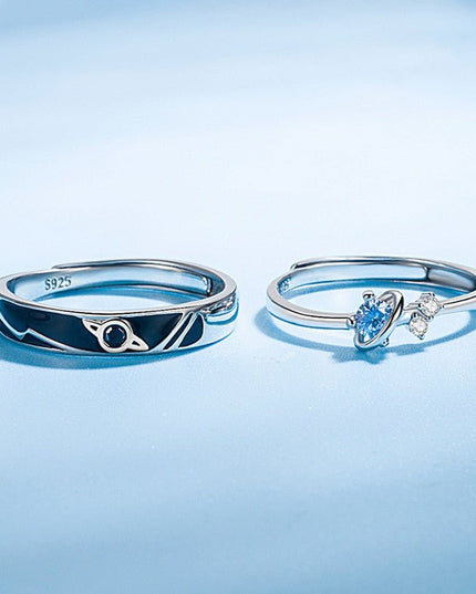 Dream Planet Couple Rings - gaviara