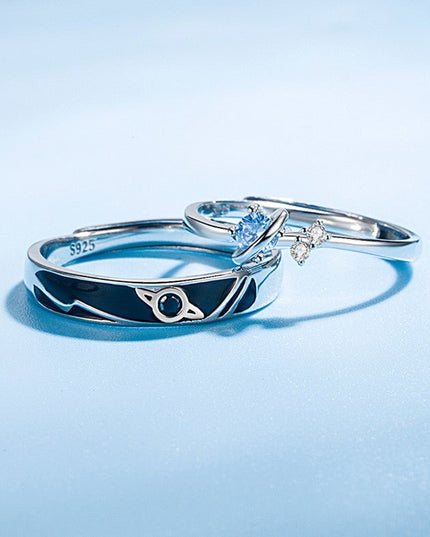 Dream Planet Couple Rings - gaviara