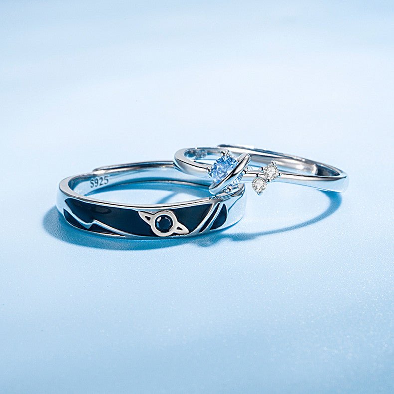 Dream Planet Couple Rings - gaviara
