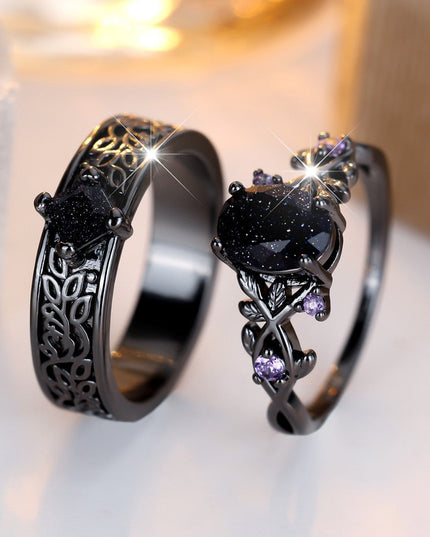 Egg-Shaped Crystal Ring - gaviara