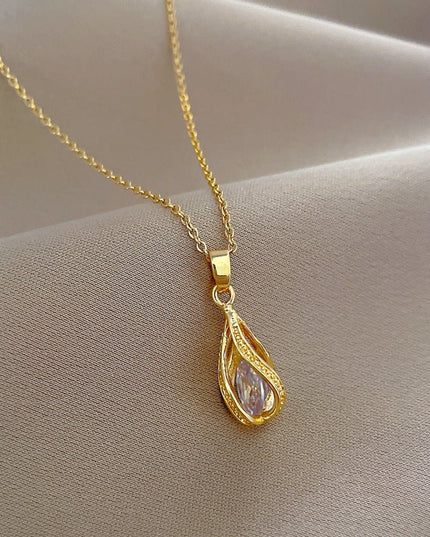 Elegant Water Drop Pendant - gaviara