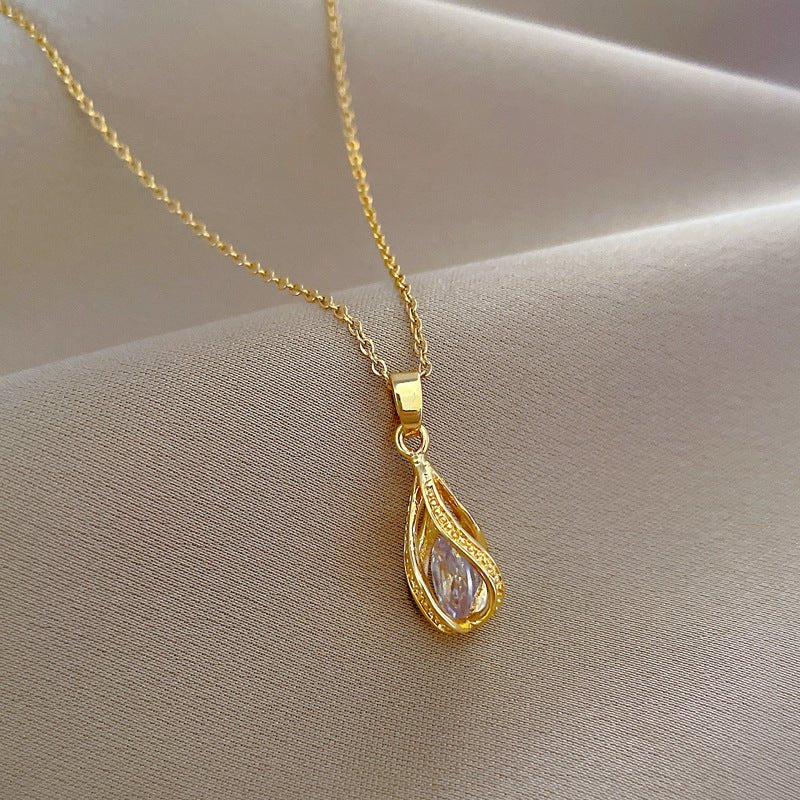 Elegant Water Drop Pendant - gaviara