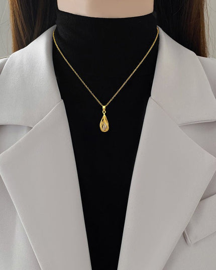 Elegant Water Drop Pendant - gaviara