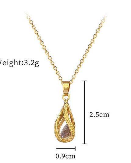 Elegant Water Drop Pendant - gaviara