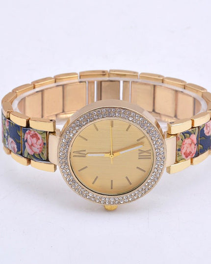 Fashion Printing Steel Watch Women - gaviara
