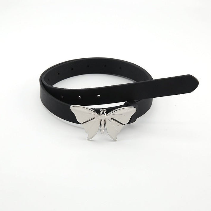 Female  Metal Butterfly Belt