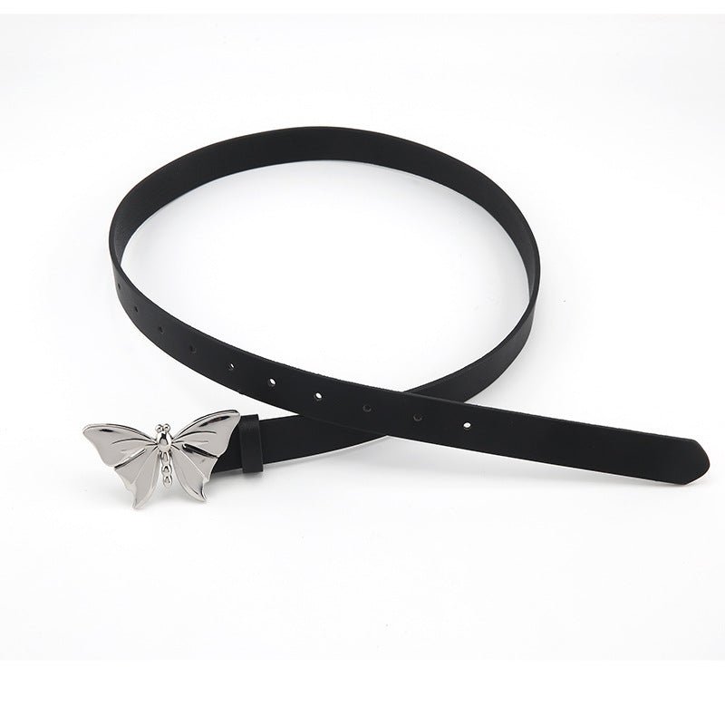 Female  Metal Butterfly Belt