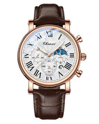 Brown Strap  White Face