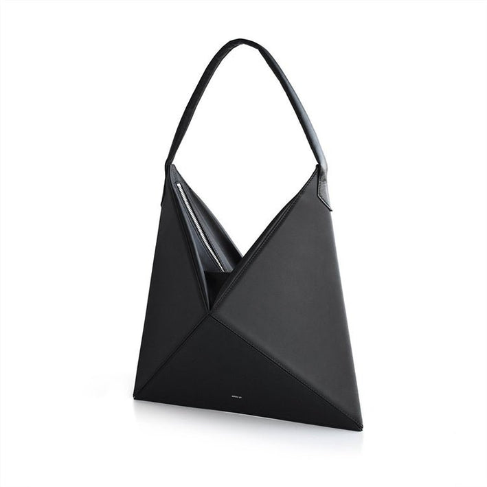 Folding shoulder bag