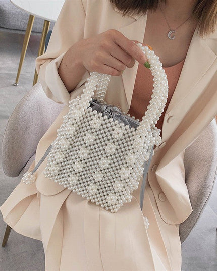 Gaviara Elegant Beige Handbag - gaviara