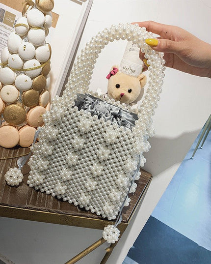 Gaviara Elegant Beige Handbag - gaviara