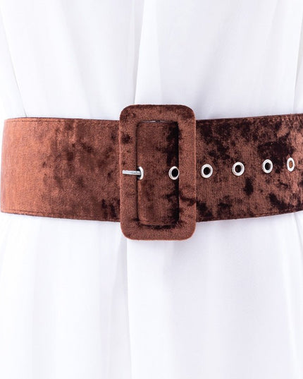 Golden Silk Velvet Belt Ladies