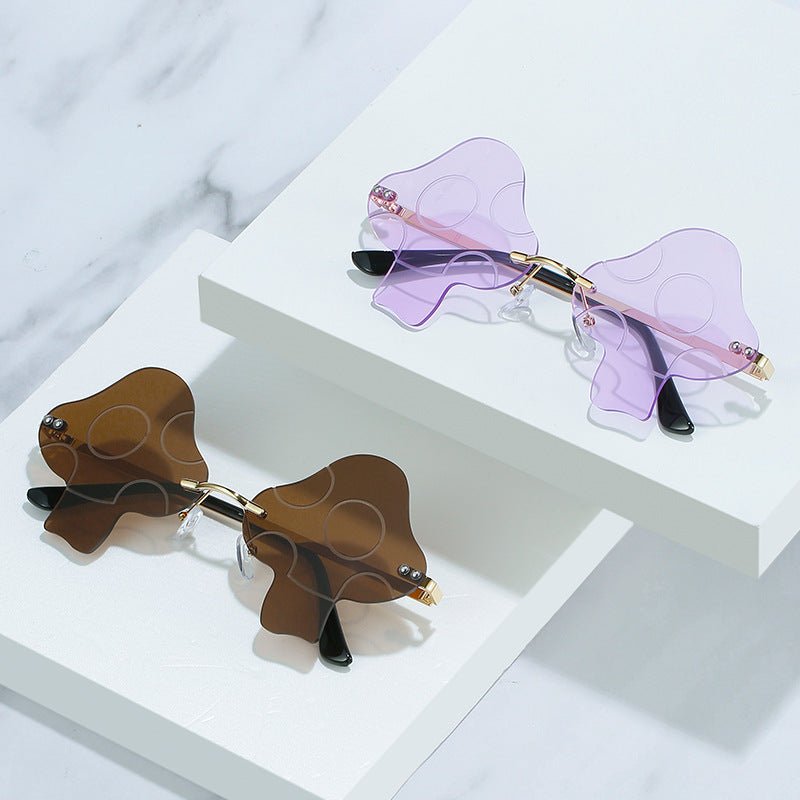 Irregular Mushroom-shaped Sunglasses