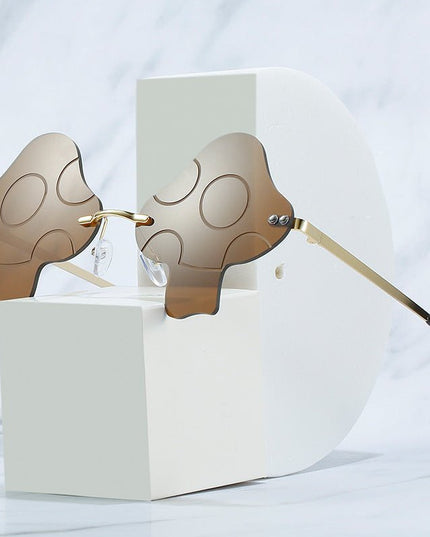 Irregular Mushroom-shaped Sunglasses
