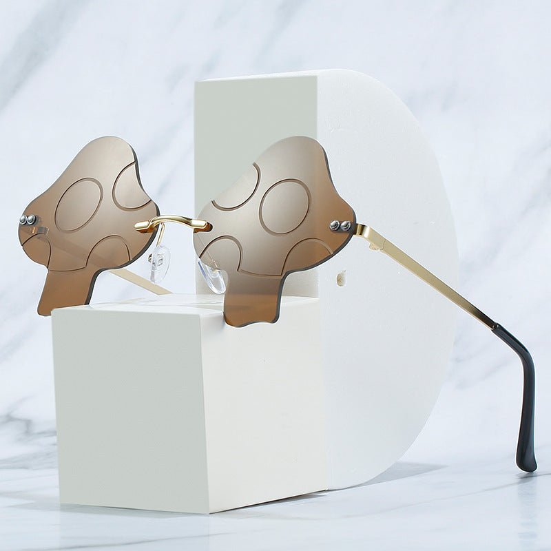 Irregular Mushroom-shaped Sunglasses