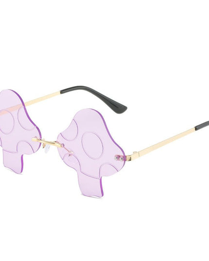 Irregular Mushroom-shaped Sunglasses