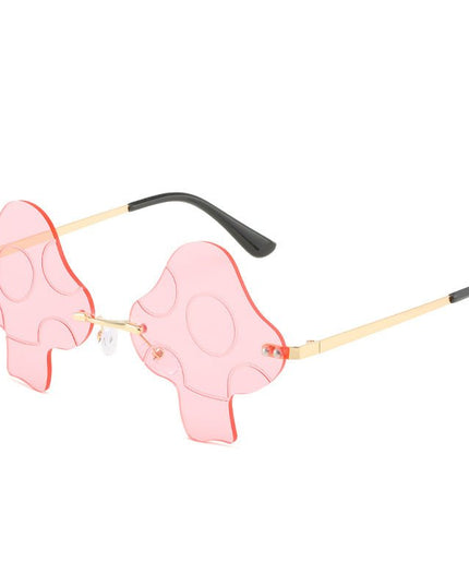 Irregular Mushroom-shaped Sunglasses