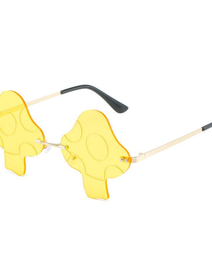 Irregular Mushroom-shaped Sunglasses