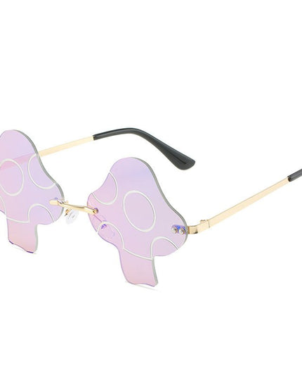 Irregular Mushroom-shaped Sunglasses