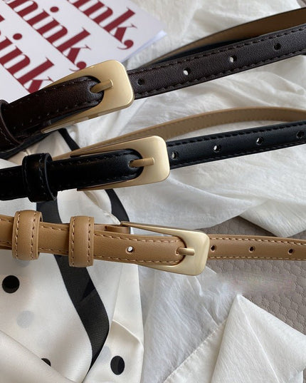 Jeans Strap Retro Thin Women