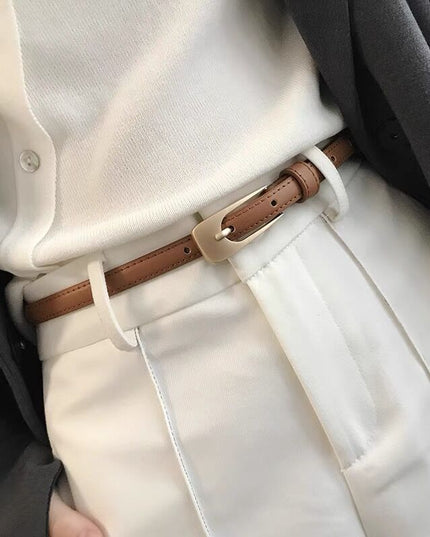 Jeans Strap Retro Thin Women