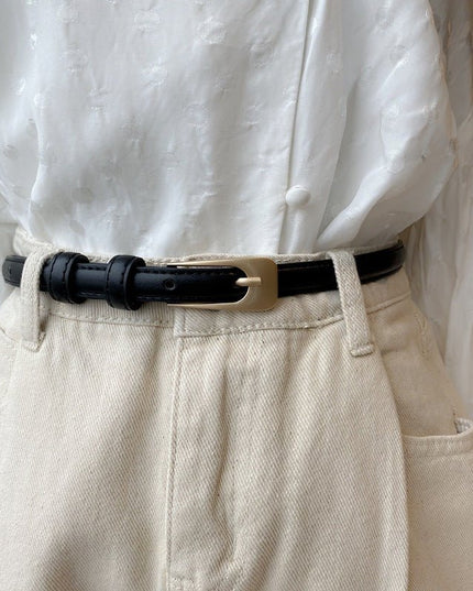 Jeans Strap Retro Thin Women